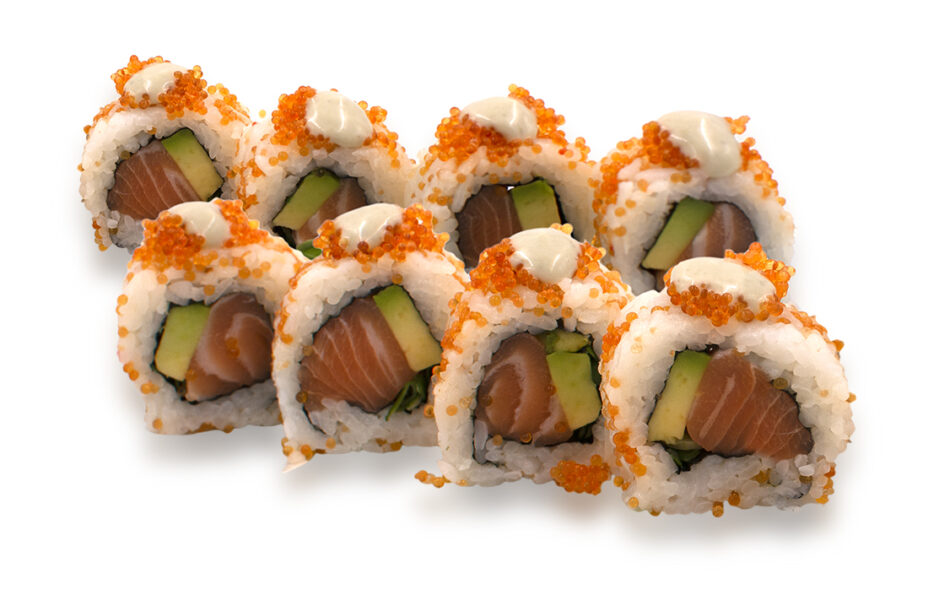 Salmon avocado roll