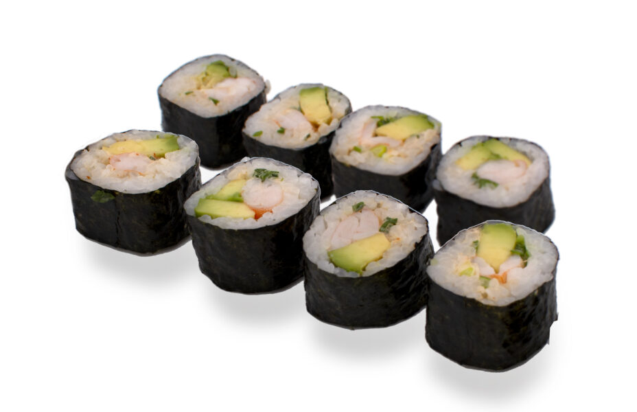 Shrimps maki roll