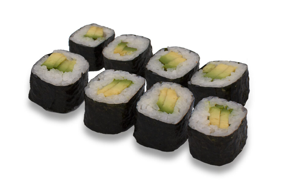 Avocado maki roll