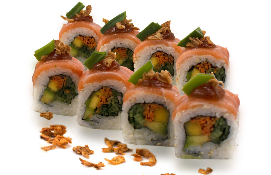 Salmon Teriyaki roll